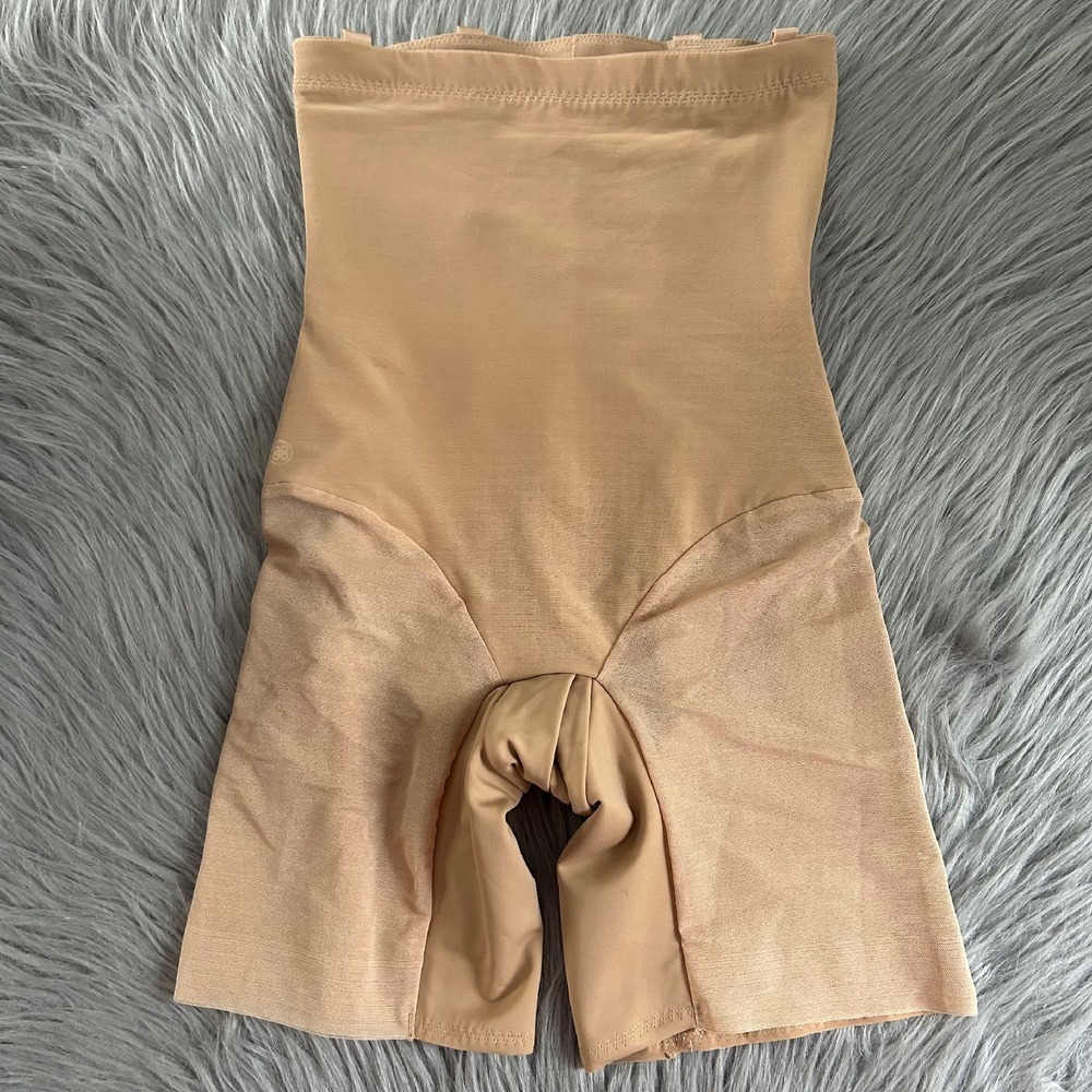 HoneyLove‎ SculptWear SuperPower Short Women's Size XS Sand Shapewear Sculpting